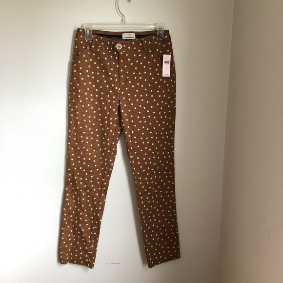 Anthropologie Essential Polka Dot Trouser - Picture 4 of 8